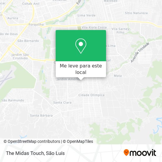The Midas Touch mapa