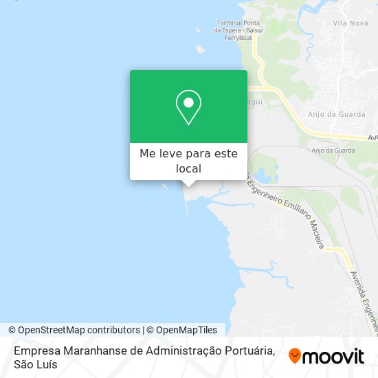 Empresa Maranhanse de Administração Portuária mapa