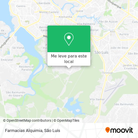 Farmacias Alquimia mapa
