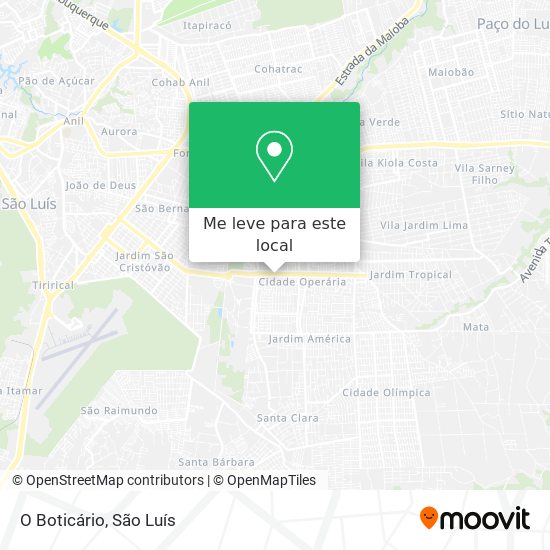 O Boticário mapa