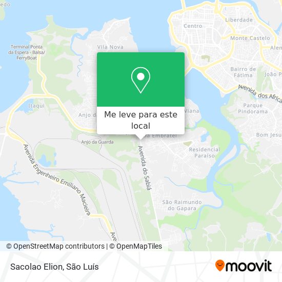 Sacolao Elion mapa