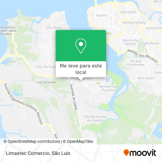 Limastec Comercio mapa