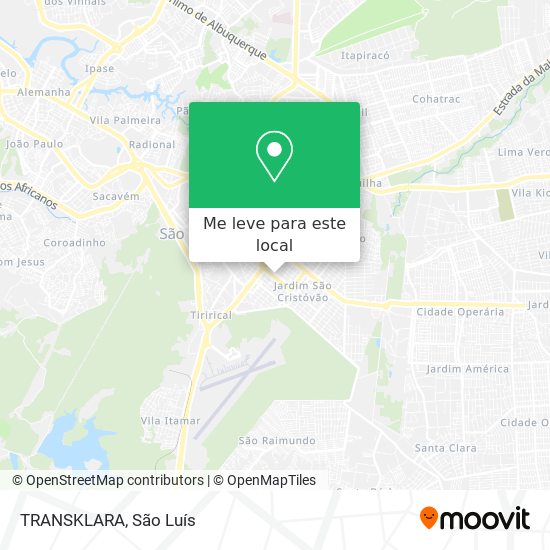 TRANSKLARA mapa