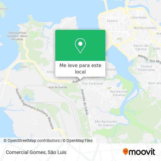 Comercial Gomes mapa