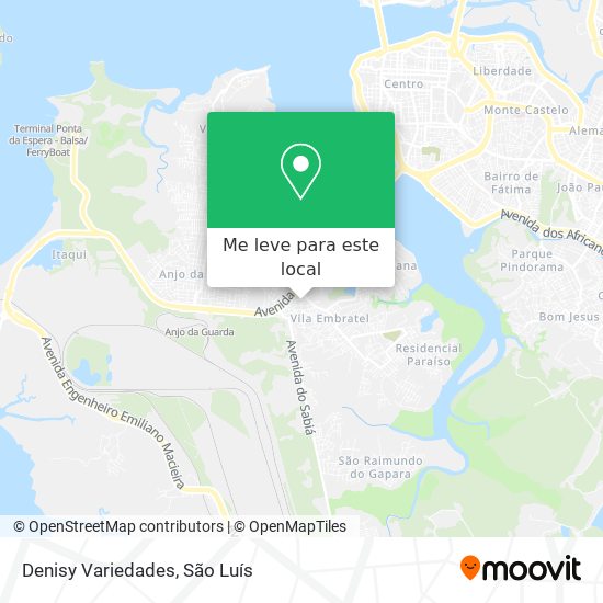 Denisy Variedades mapa