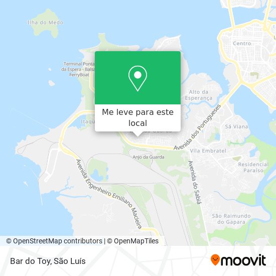 Bar do Toy mapa