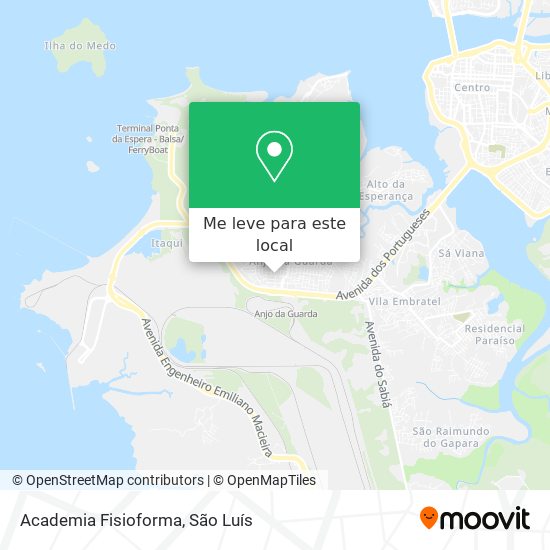 Academia Fisioforma mapa