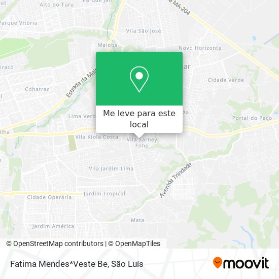 Fatima Mendes*Veste Be mapa