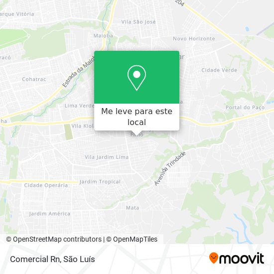 Comercial Rn mapa