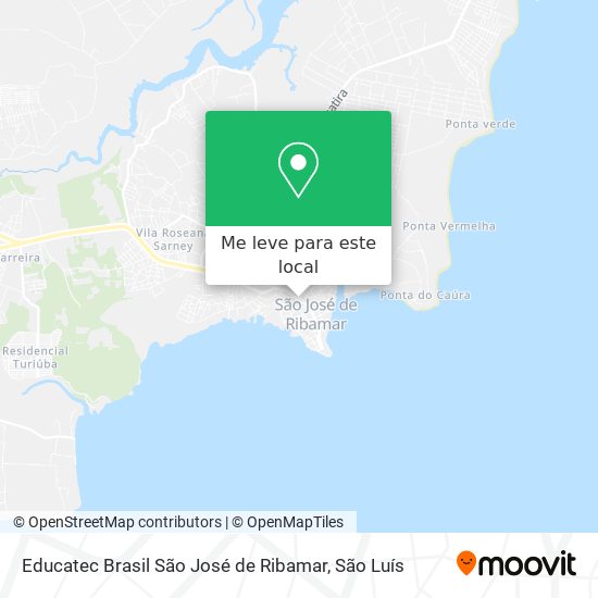 Educatec Brasil São José de Ribamar mapa