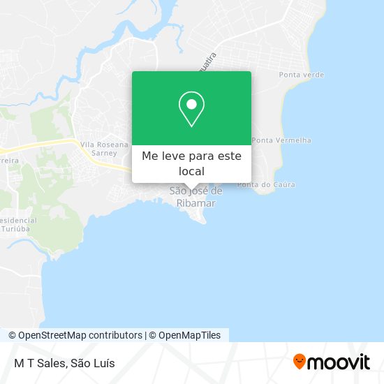 M T Sales mapa