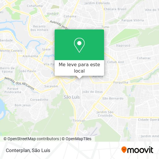 Conterplan mapa