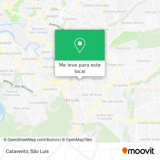 Catavento mapa