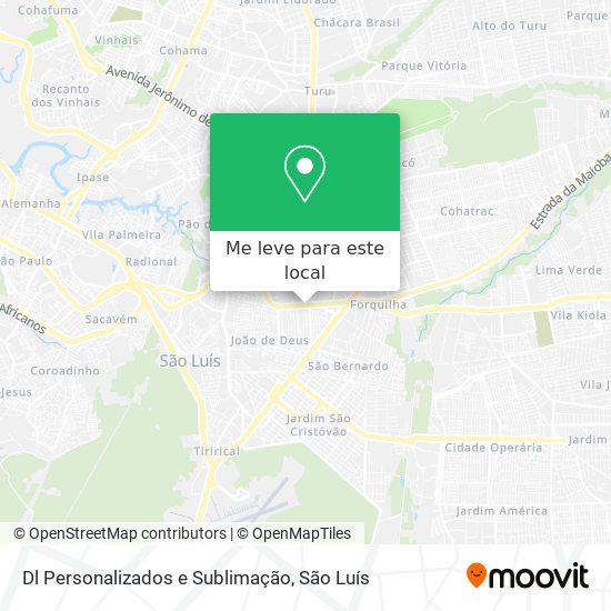 Dl Personalizados e Sublimação mapa