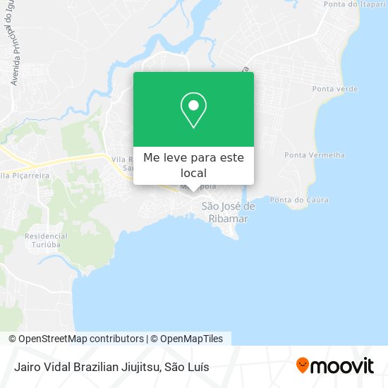 Jairo Vidal Brazilian Jiujitsu mapa