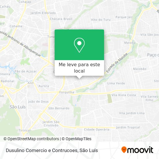 Dusulino Comercio e Contrucoes mapa