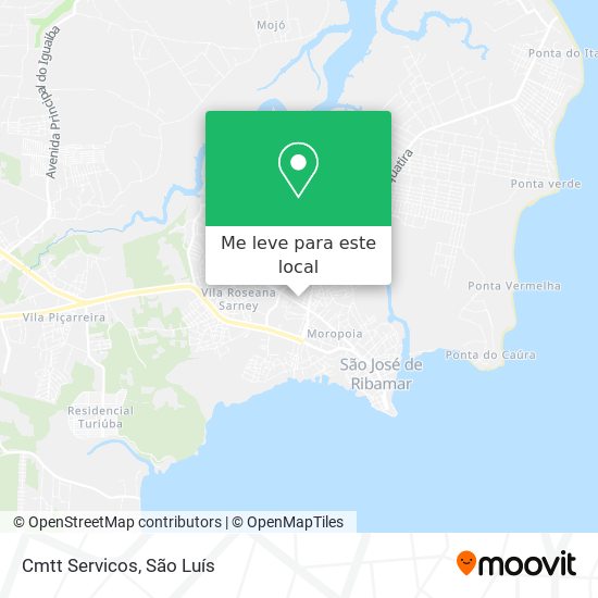 Cmtt Servicos mapa