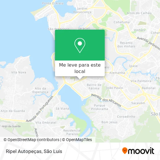 Ripel Autopeças mapa