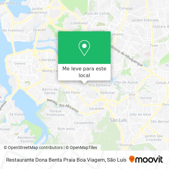 Restaurante Dona Benta Praia Boa Viagem mapa