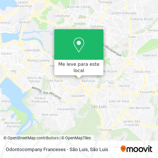 Odontocompany Franceses - São Luís mapa