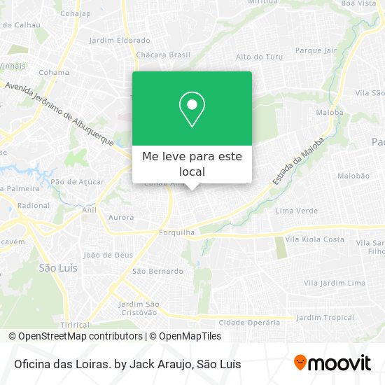 Oficina das Loiras. by Jack Araujo mapa