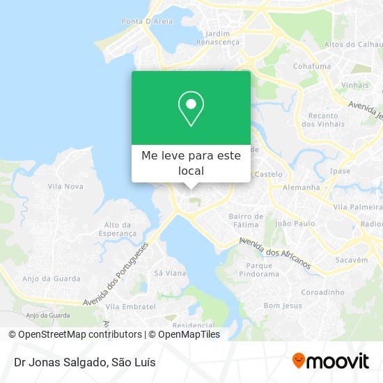 Dr Jonas Salgado mapa