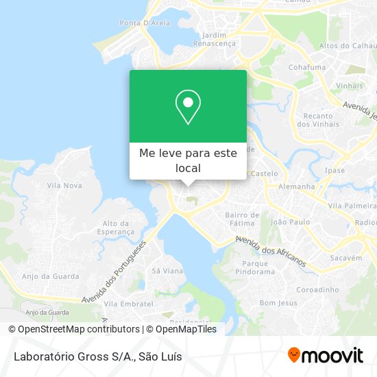 Laboratório Gross S/A. mapa