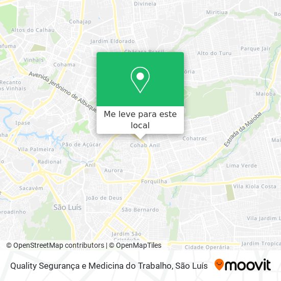 Quality Segurança e Medicina do Trabalho mapa
