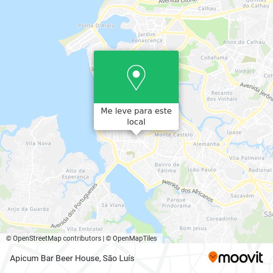 Apicum Bar Beer House mapa