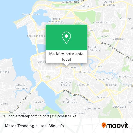 Matec Tecnologia Ltda mapa