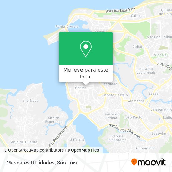 Mascates Utilidades mapa