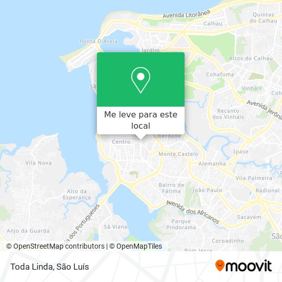 Toda Linda mapa