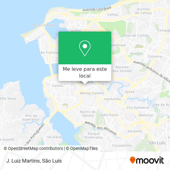 J. Luiz Martins mapa