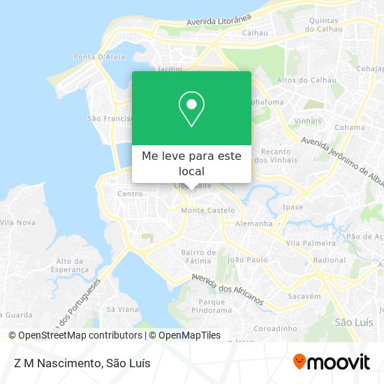 Z M Nascimento mapa