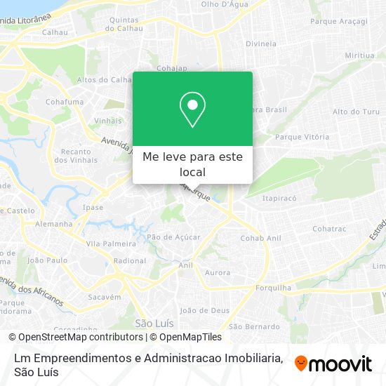 Lm Empreendimentos e Administracao Imobiliaria mapa