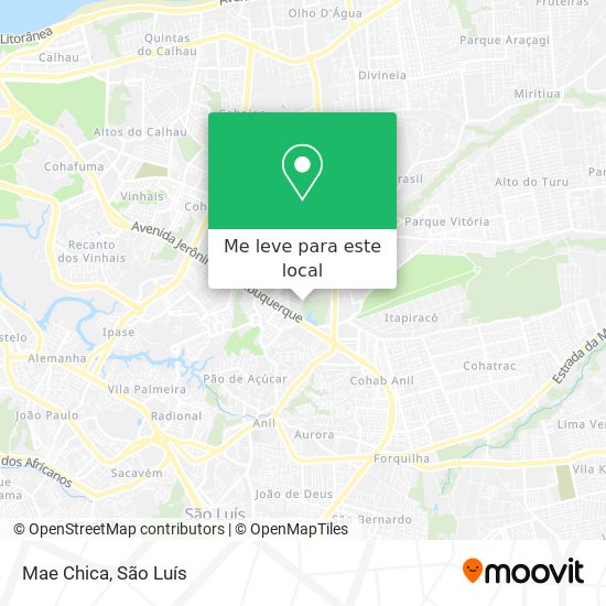 Mae Chica mapa