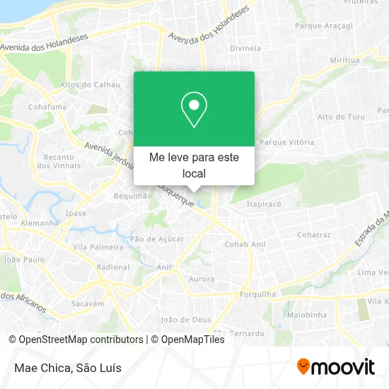 Mae Chica mapa