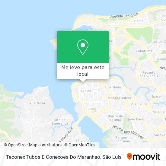 Teconex Tubos E Conexoes Do Maranhao mapa