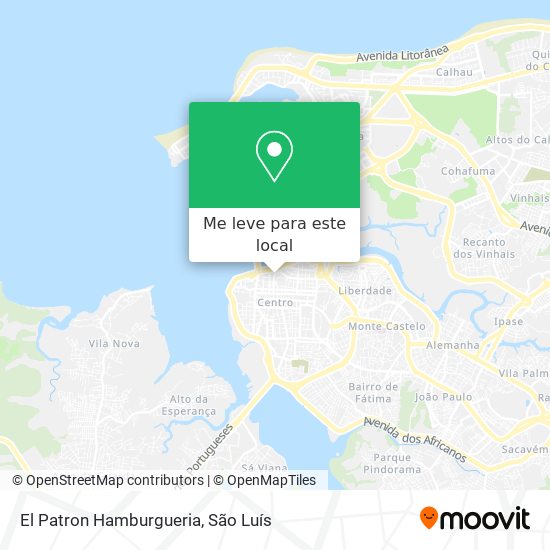 El Patron Hamburgueria mapa