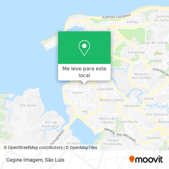 Cegine Imagem mapa