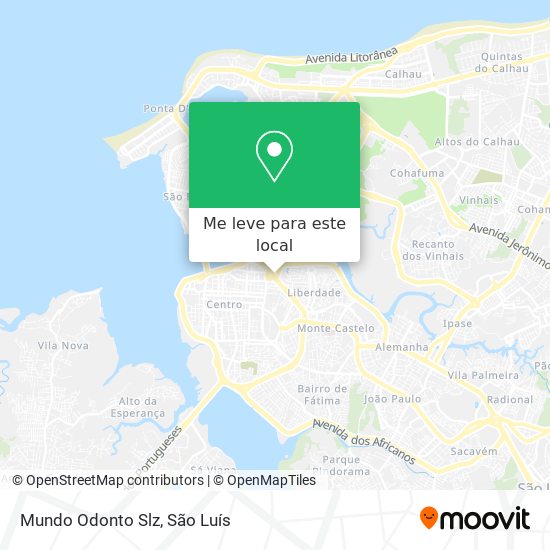 Mundo Odonto Slz mapa