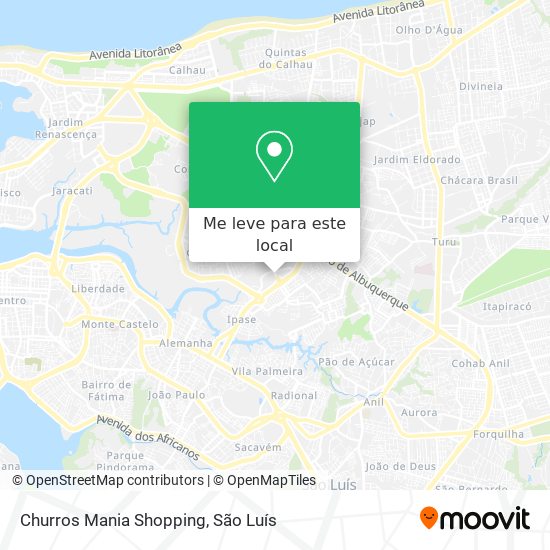 Churros Mania Shopping mapa