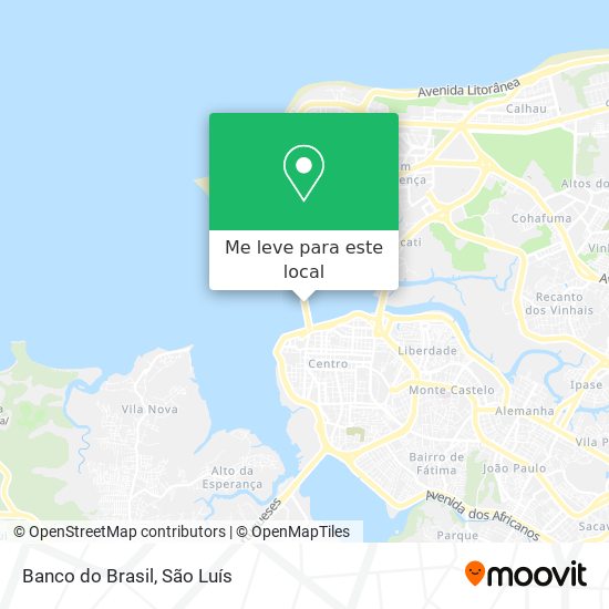 Banco do Brasil mapa