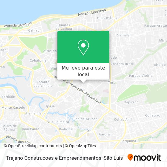 Trajano Construcoes e Empreendimentos mapa