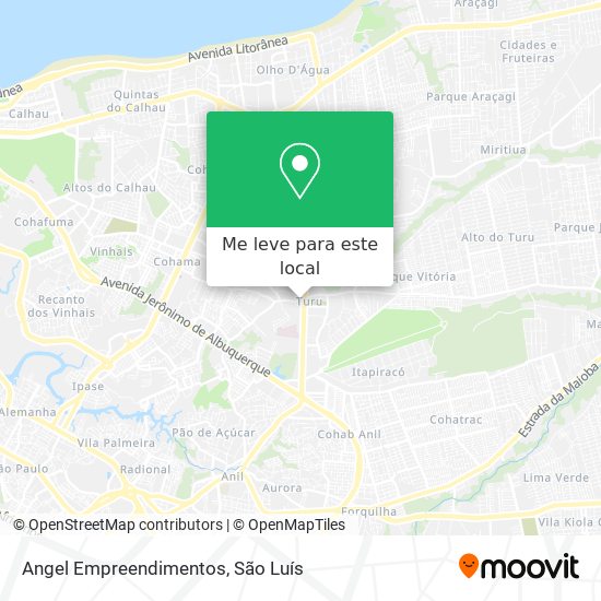 Angel Empreendimentos mapa