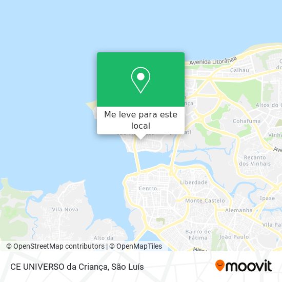 CE UNIVERSO da Criança mapa
