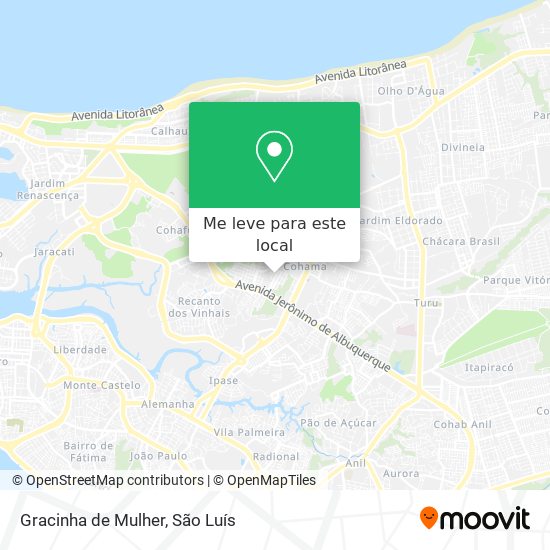 Gracinha de Mulher mapa