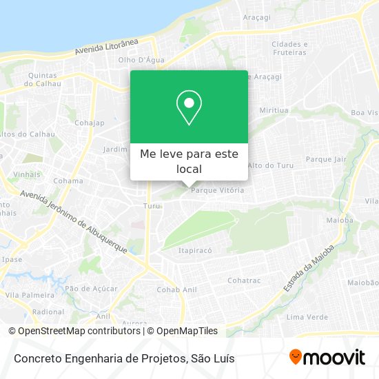 Concreto Engenharia de Projetos mapa