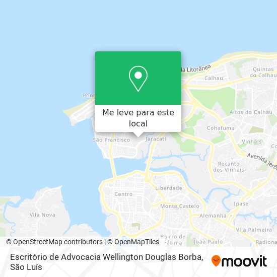 Escritório de Advocacia Wellington Douglas Borba mapa