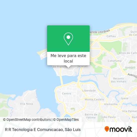 R R Tecnologia E Comunicacao mapa
